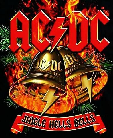 Ac Dc Jingle Hells Bells Jingle Hells Bells T-Shirt AC/DC